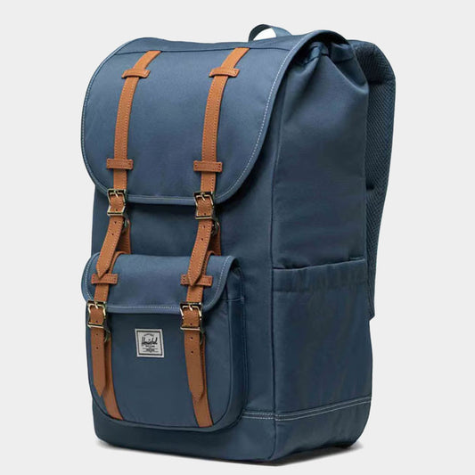 Herschel Little America Backpack Blue Mirage/White Stitch