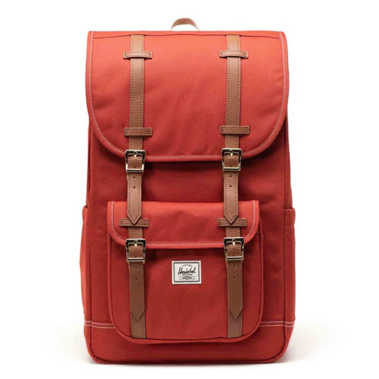 Herschel LittleAmericaBackpack RedOchre/WhiteStitch