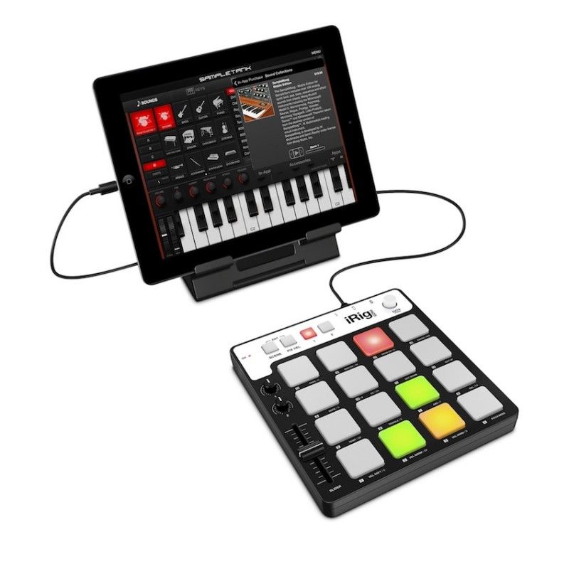 IK Multimedia iRig Pads - Controlador MIDI de grooves