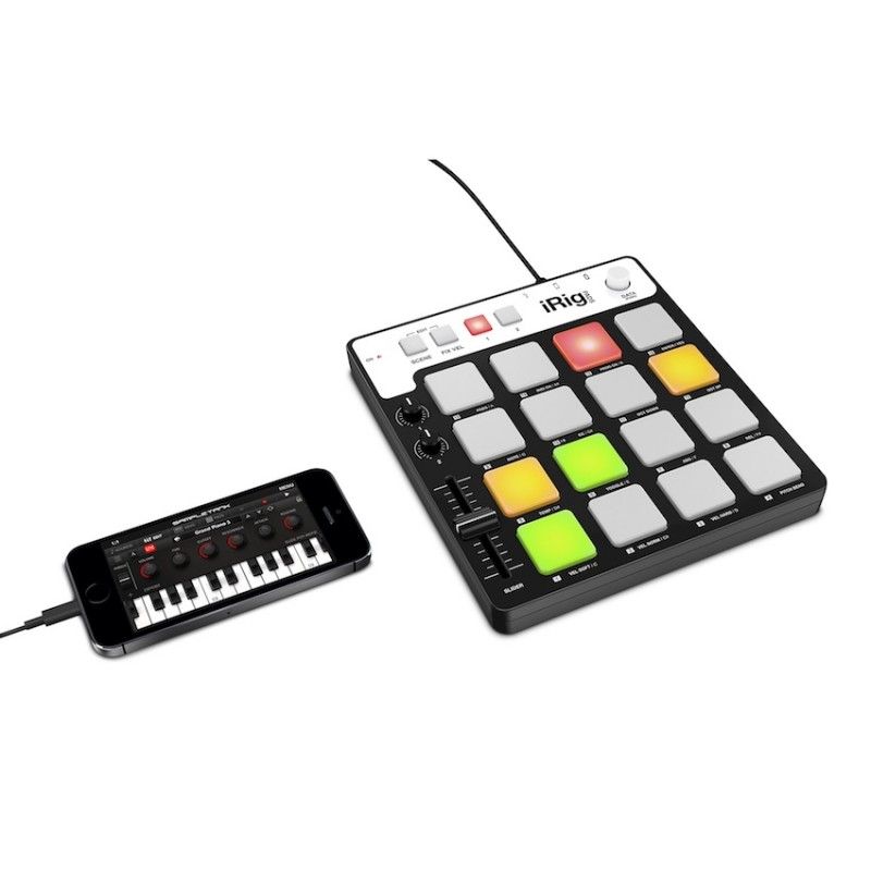 IK Multimedia iRig Pads - Controlador MIDI de grooves