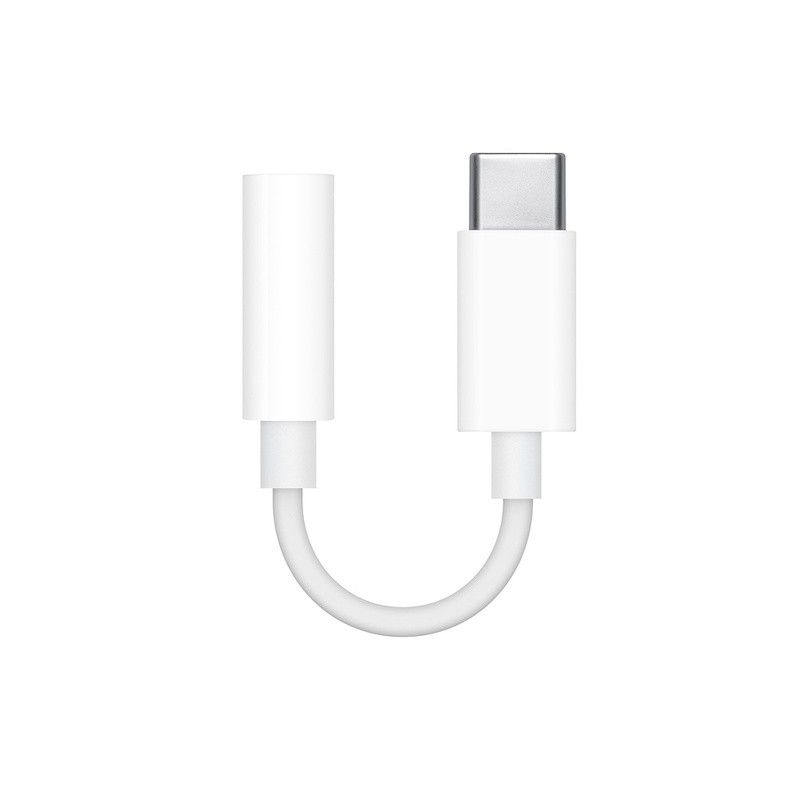 Adaptador USB-C para entrada de auscultadores de 3,5 mm