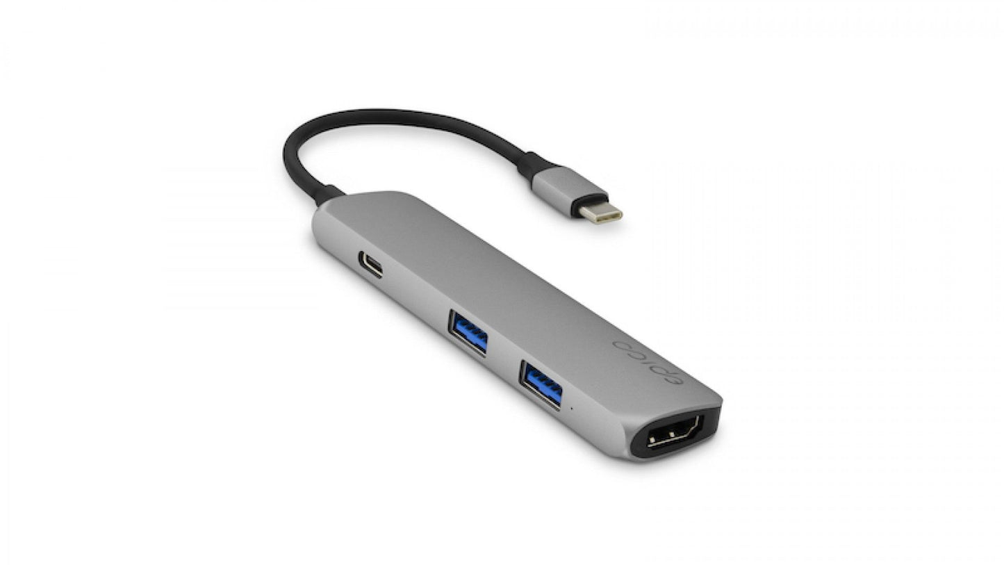 EPICO USB Type-C HUB 4K HDMI Space Gray