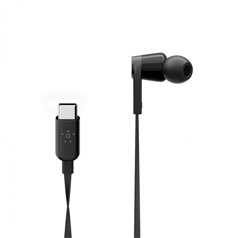 Belkin Auriculares ROCKSTAR com USB-C Black