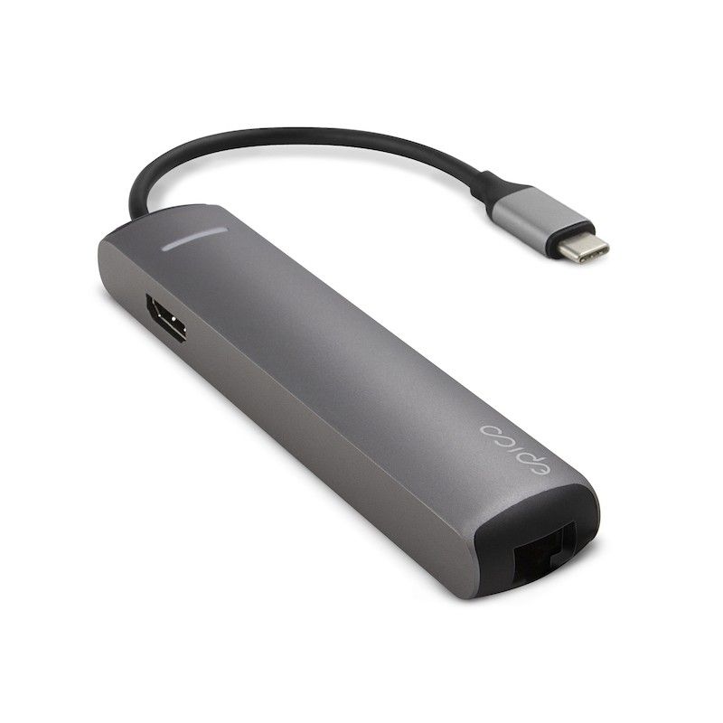 GMS essentials USB Type-C HUB SLIM 4K HDMI & Ethernet SG