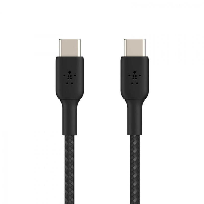 Cabo USB-C Belkin BOOST CHARGE Braided 1 m Black