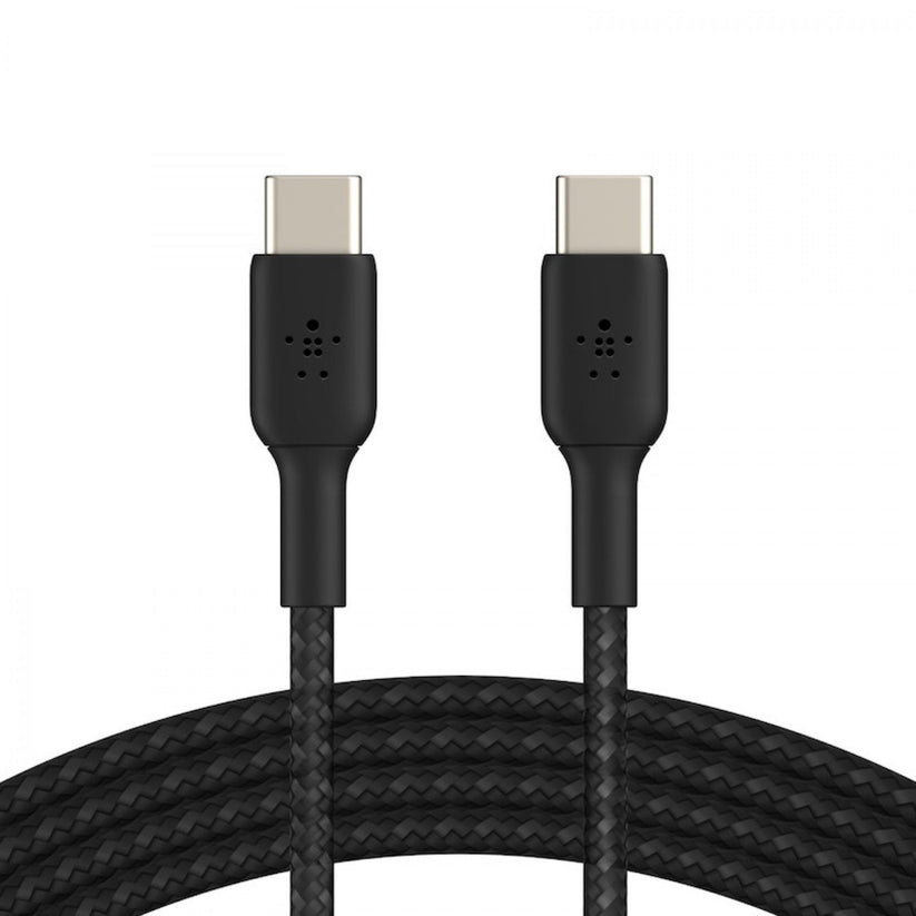 Cabo USB-C Belkin BOOST CHARGE Braided 1 m Black