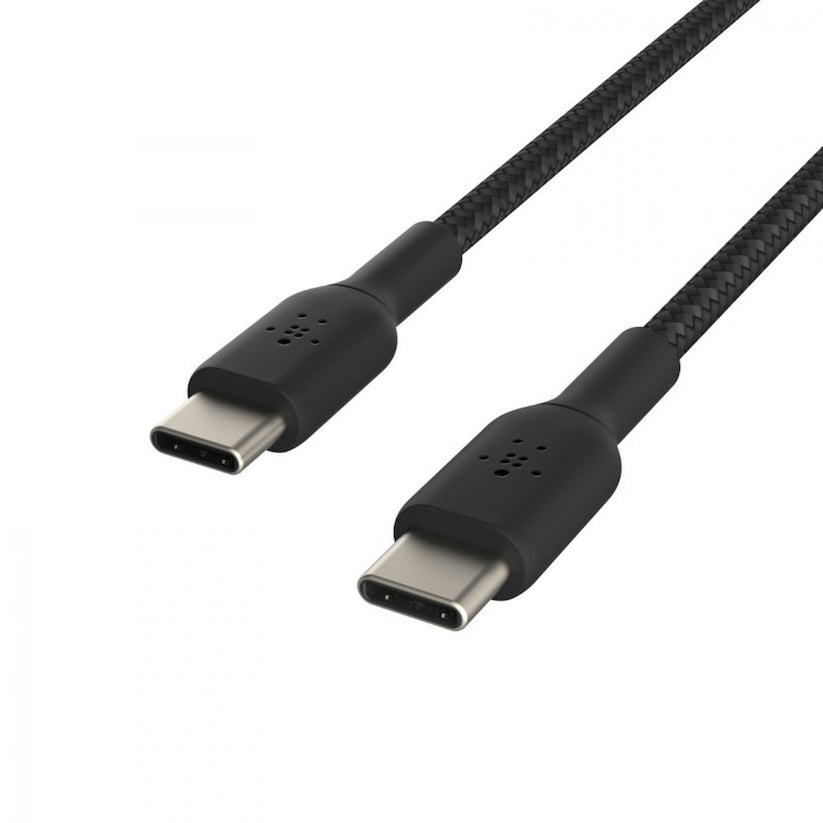 Cabo USB-C Belkin BOOST CHARGE Braided 1 m Black