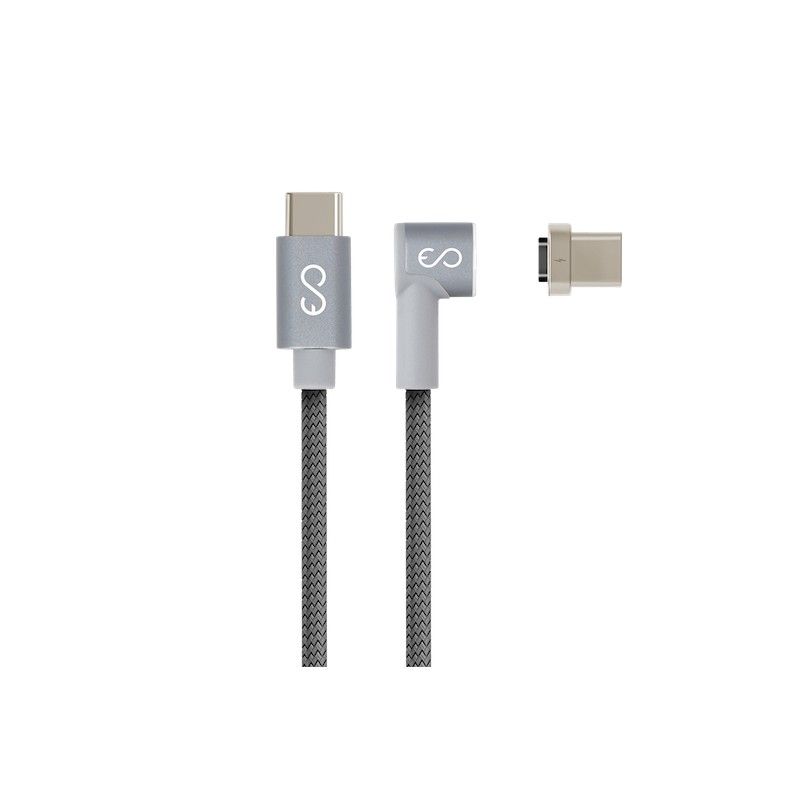 Cabo USB-C EPICO Magnetic Power 2 m Space Gray