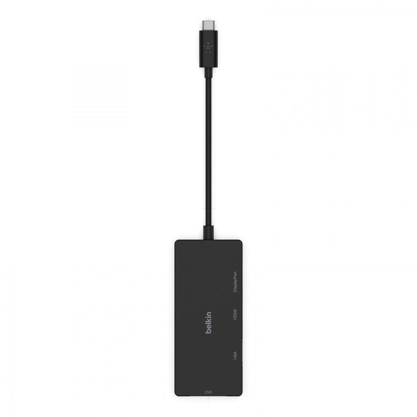 Belkin Adaptador Vídeo USB-C para HDMI/VGA/DVI/DISPLAYPORT