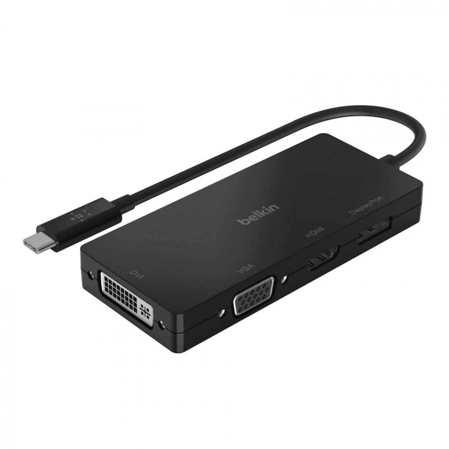 Belkin Adaptador Vídeo USB-C para HDMI/VGA/DVI/DISPLAYPORT