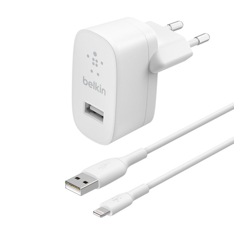 Carregador de parede Belkin com cabo Lightning