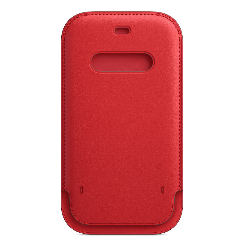 Bolsa em pele com MagSafe para iPhone 12|12 Pro - Vermelho (PRODUCT)RED