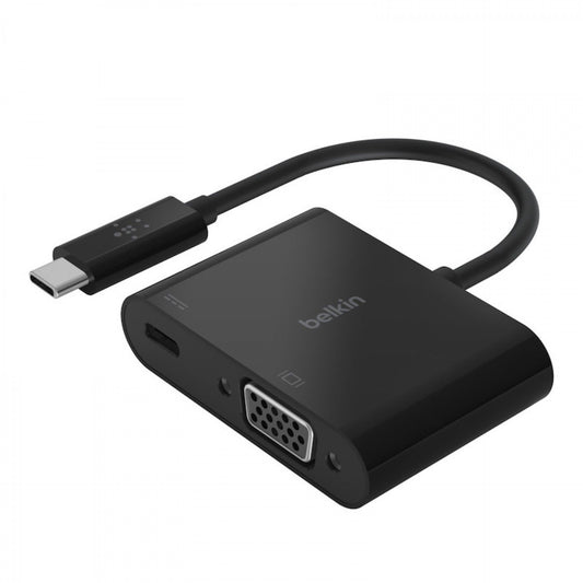 Adaptador BELKIN USB-C para VGA com Power Delivery 60W