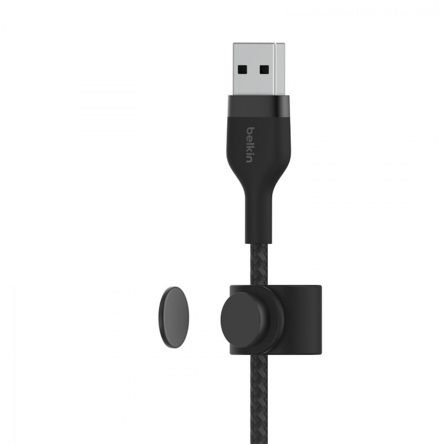 Belkin Cabo Boost CH Pro Flex Braid Sili USB-A to LTG 1M BLK