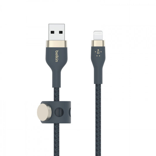 Belkin Cabo Boost CH Pro Flex Braid Sili USB-A to LTG 1M BL