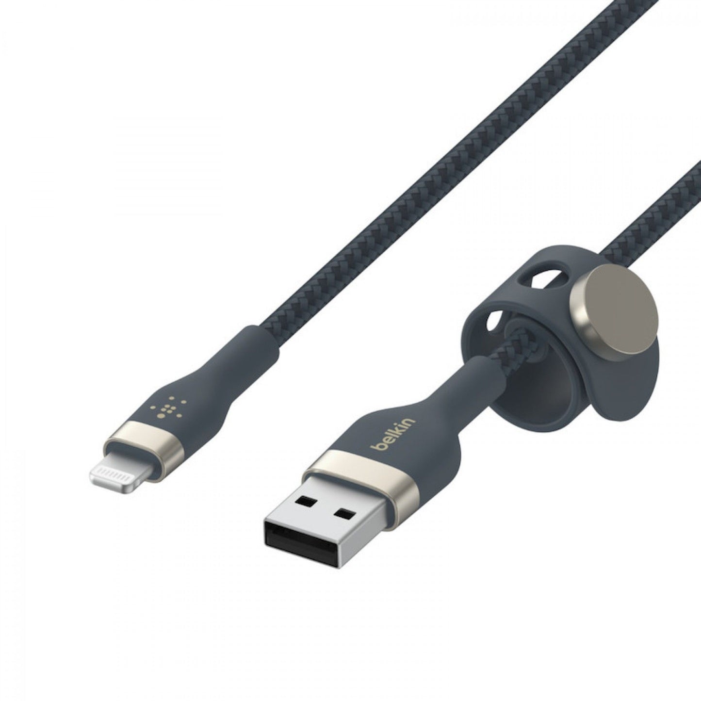 Belkin Cabo Boost CH Pro Flex Braid Sili USB-A to LTG 1M BL