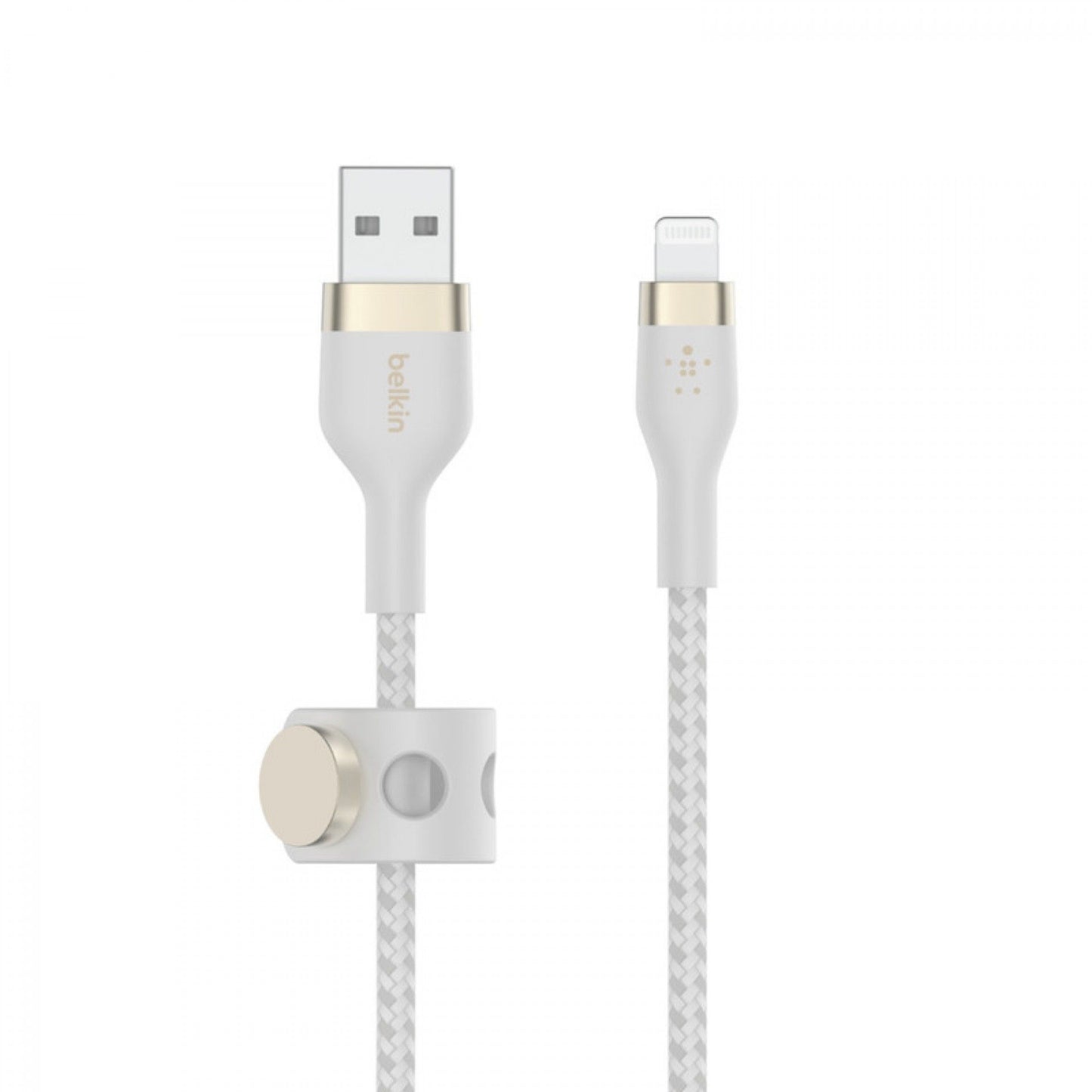 Belkin Cabo Boost CH Pro Flex Braid Sili USB-A to LTG 1M WHT