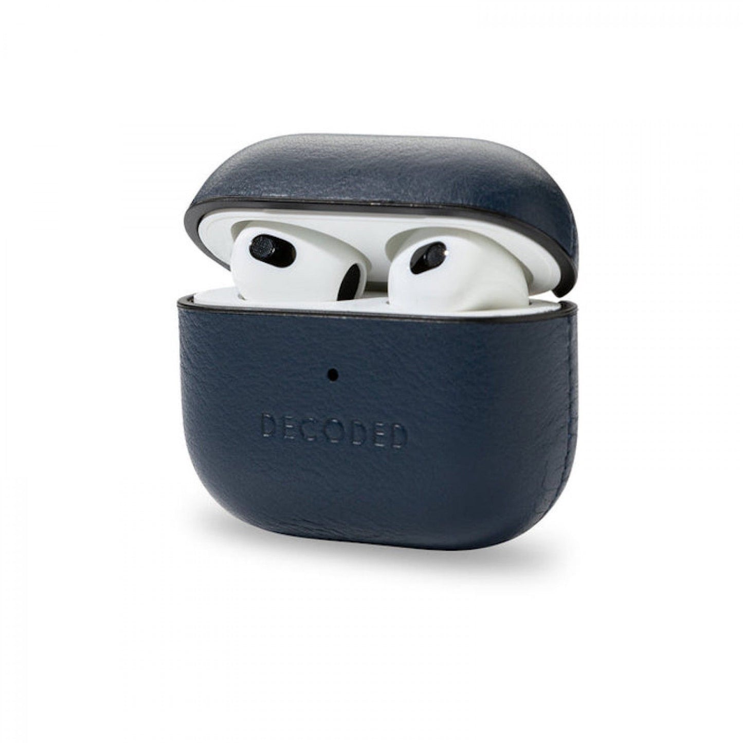 Capa DECODED em pele para AirPods 3 Azul