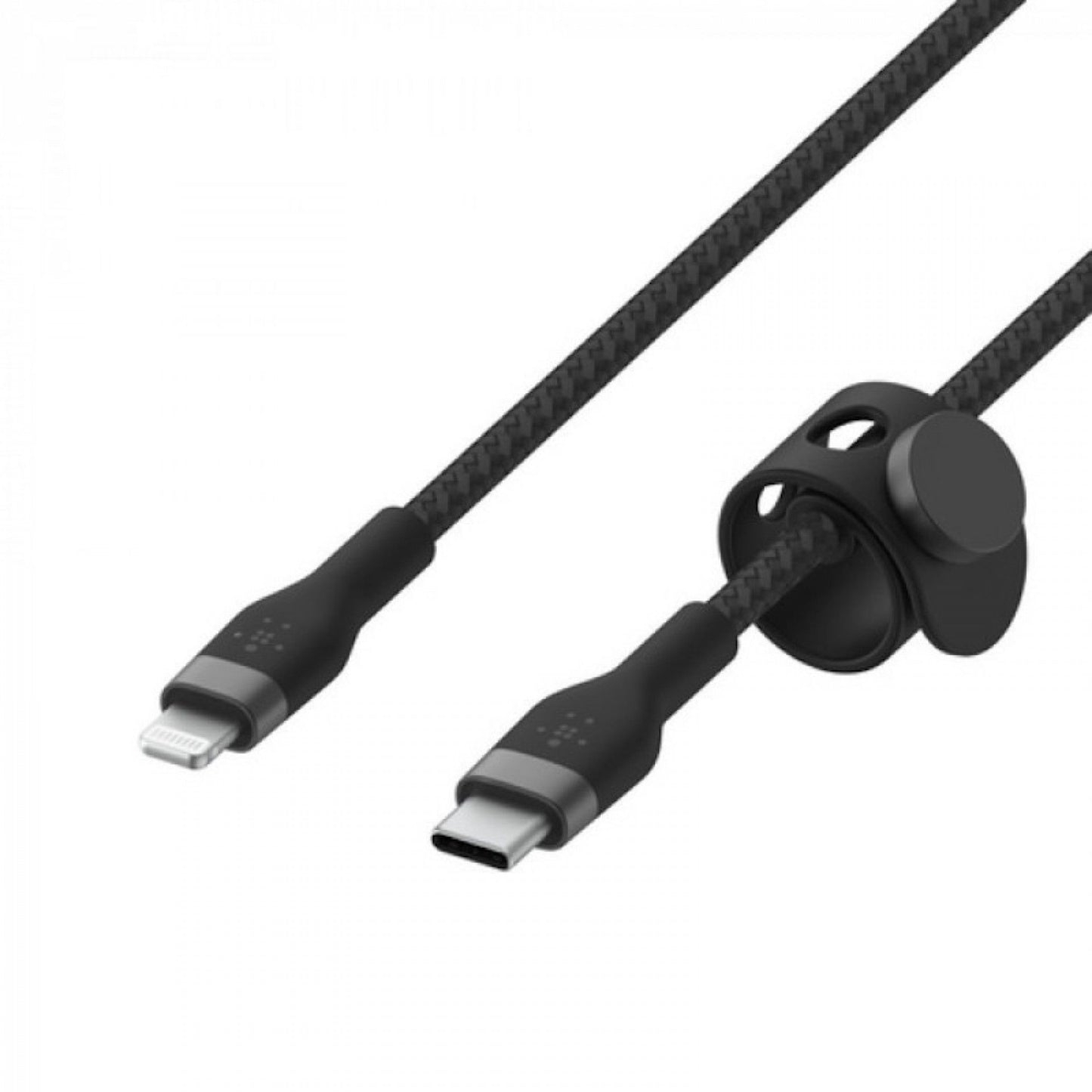 Belkin Cabo Boost CH Pro Flex Braid Sili USB-C to LTG 2M BLK