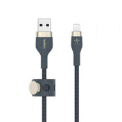 Belkin Cabo Boost CH Pro Flex Braid Sili USB-A to LTG 2M BL