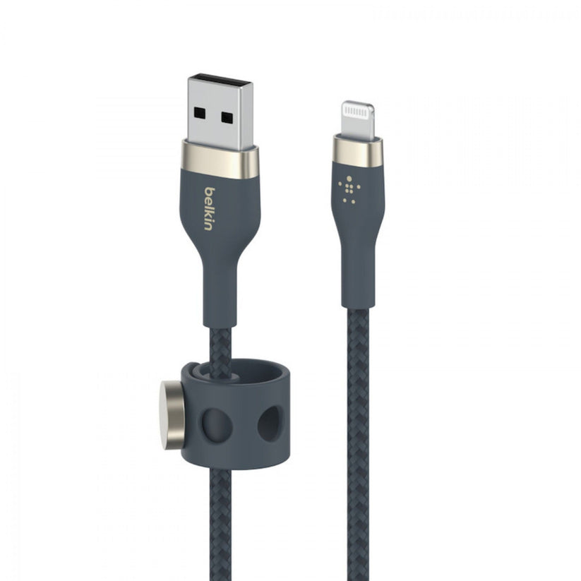 Belkin Cabo Boost CH Pro Flex Braid Sili USB-A to LTG 2M BL