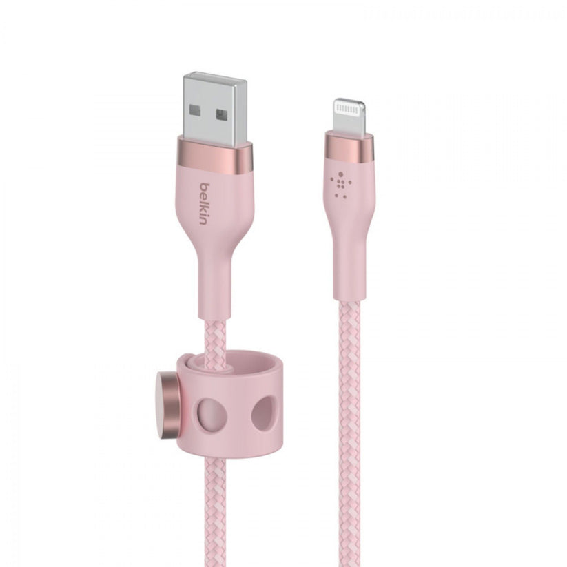 Belkin Cabo Boost CH Pro Flex Braid Sili USB-A to LTG 2M PK