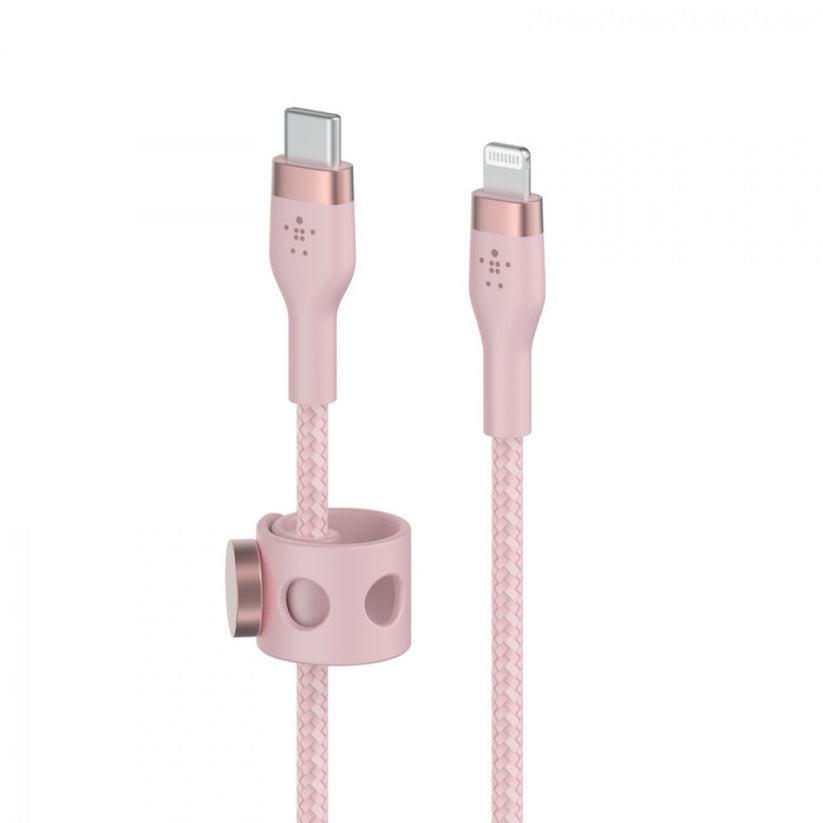 Belkin Cabo Boost CH Pro Flex Braid Sili USB-C to LTG 2M PK