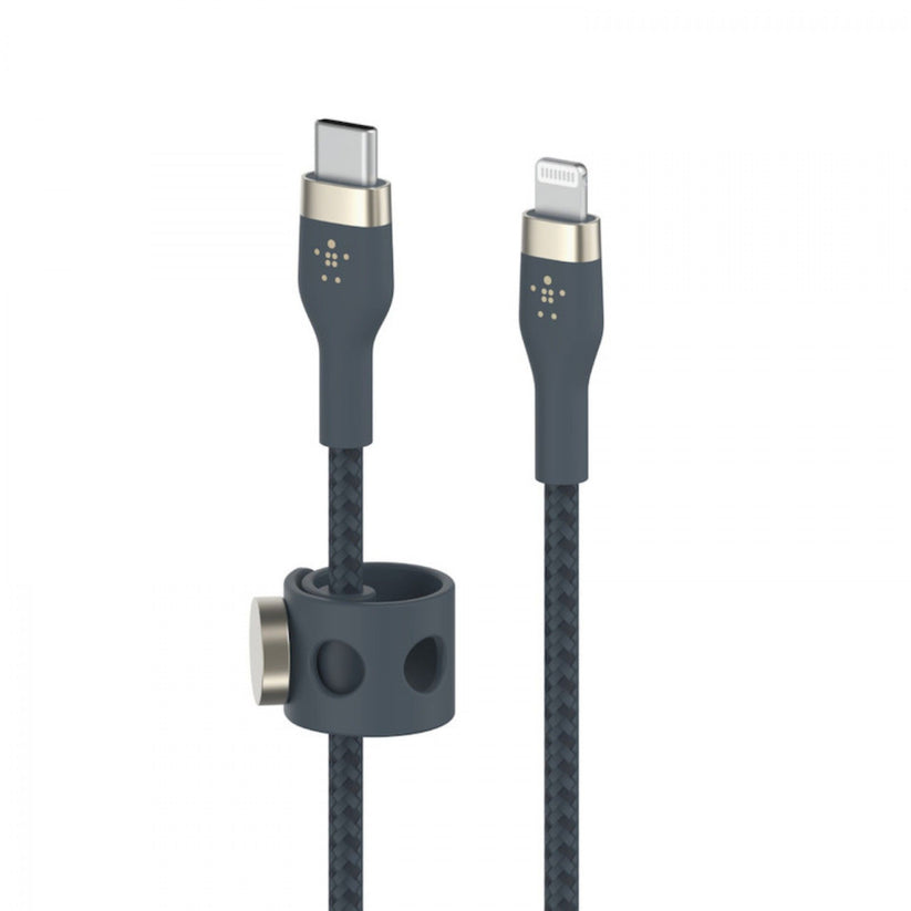 Belkin Cabo Boost CH Pro Flex Braid Sili USB-C to LTG 2M BL