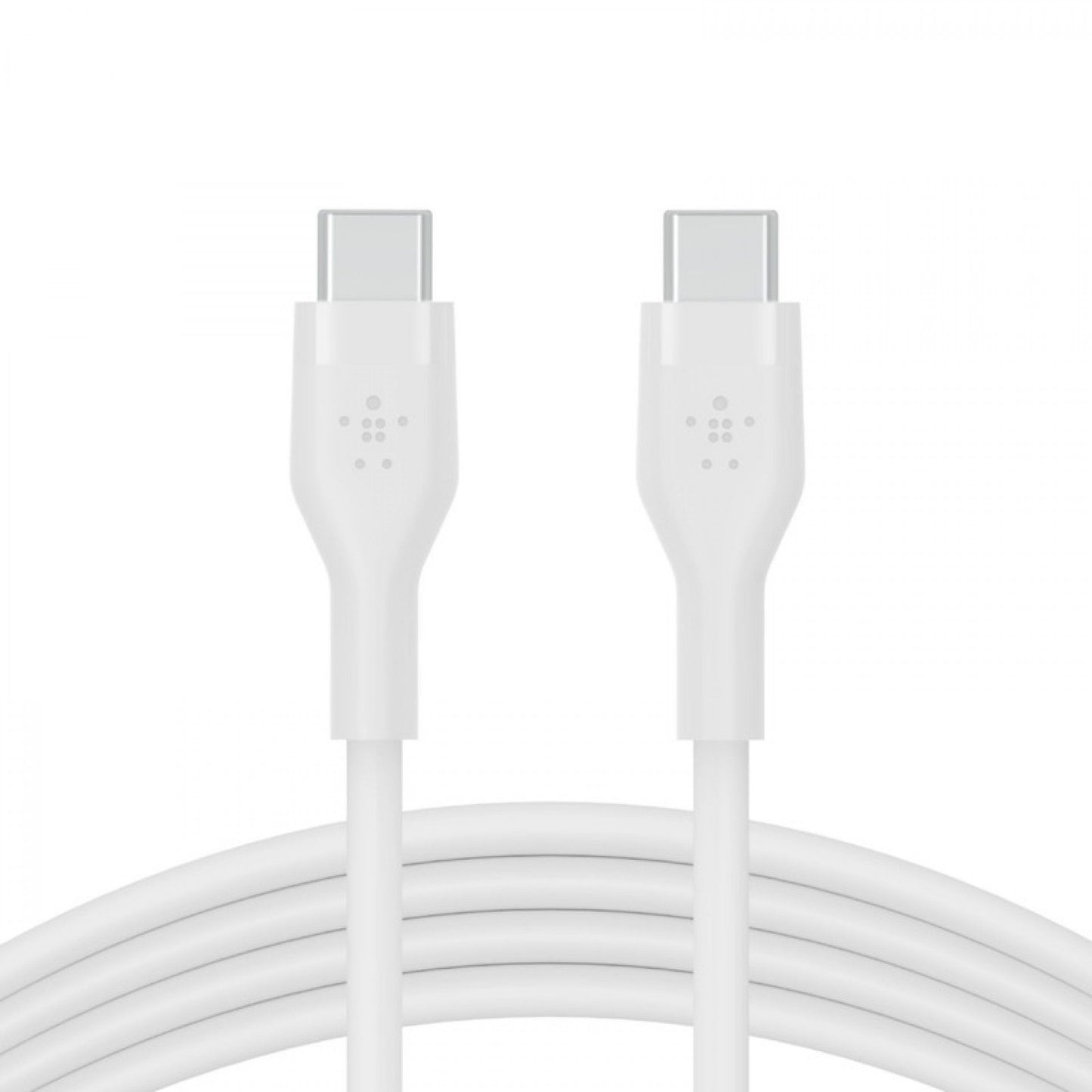 Cabo Belkin Boost Charge Flex Silicone USB-C para USB-C 2 m - Branco