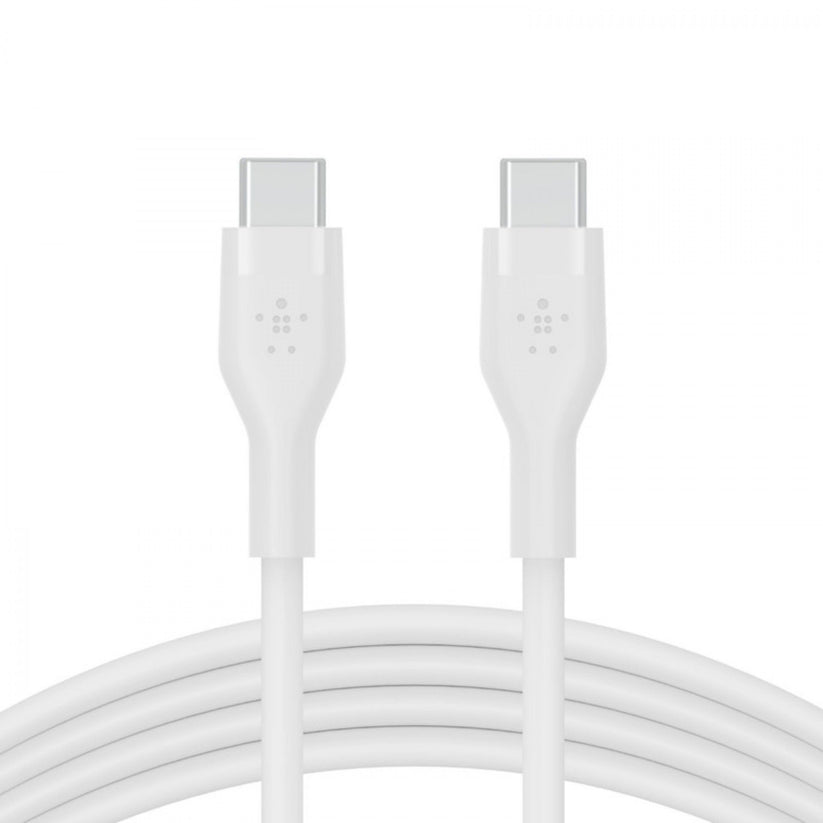 Cabo Belkin Boost Charge Flex Silicone USB-C para USB-C 2 m - Branco