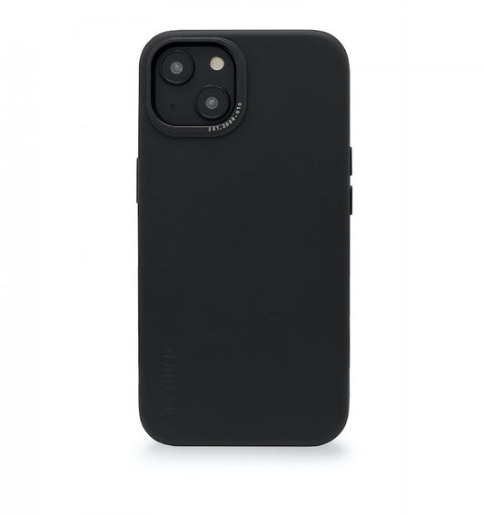 Capa em pele para iPhone 14 Plus DECODED - Preto