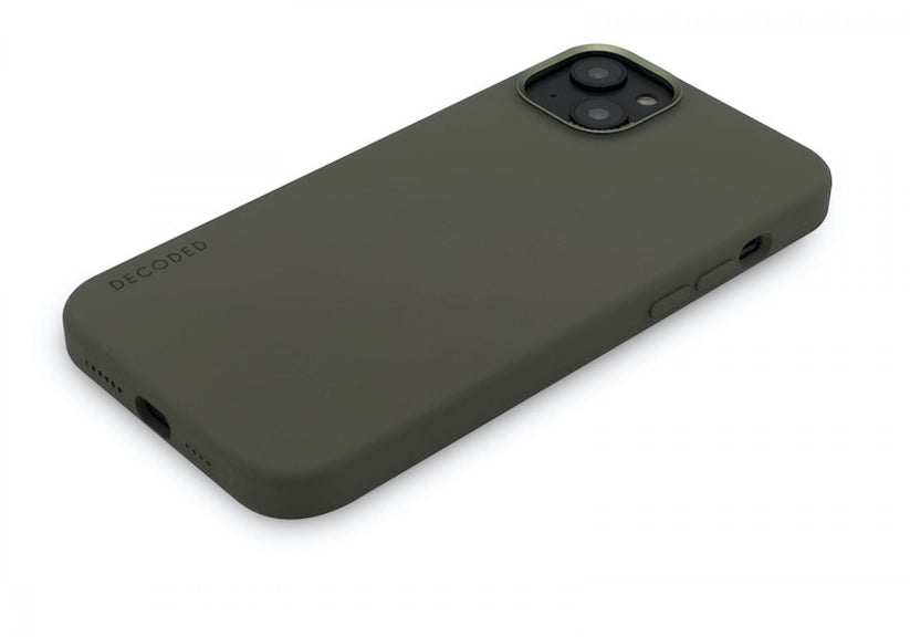 DECODED iPhone 14 Plus AntiMicrobial Silicone Cover Olive