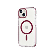 TECH21 iPhone 14 Evo Crystal w/MagSafe Burgundy