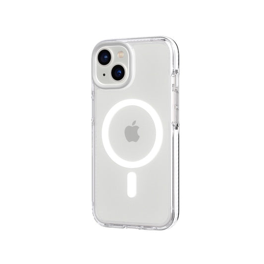 Capa para iPhone 14 TECH21 Evo Crystal com MagSafe - Branco