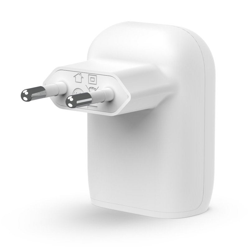 Carregador de parede Belkin Boost Charge USB-C 30W PD PPS - Branco