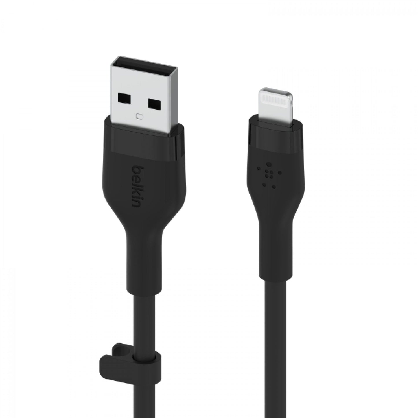 Belkin Cabo Boost Charge Flex Silic USB-A to LTG 1M BLK