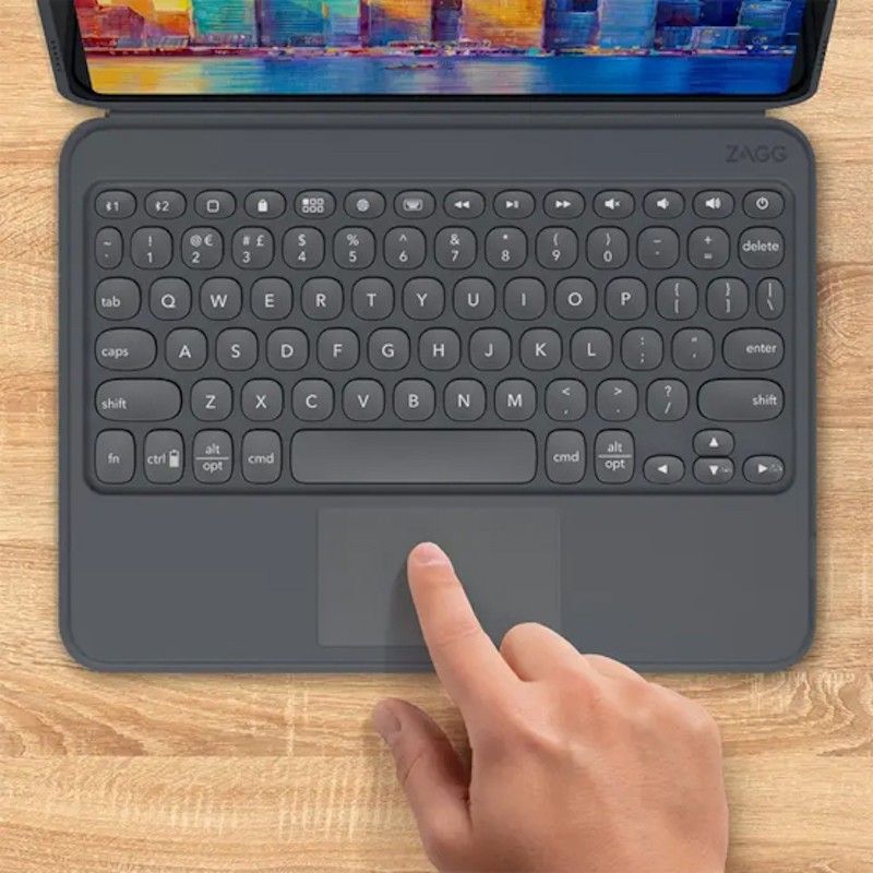 Capa Teclado ZAGG Pro Keys Trackpad iPad 10.2 PT