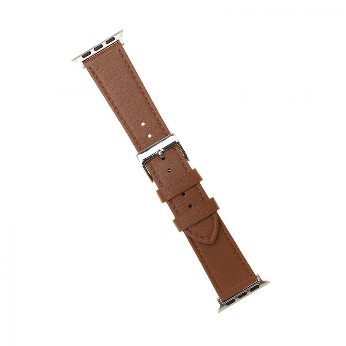 FIXED Leather Strap for Apple Watch 42/44/45 mm, brown