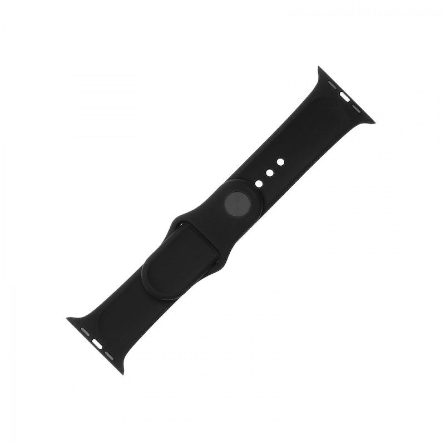 Bracelete Apple Watch FIXED em silicone 38 a 41 mm - Preto