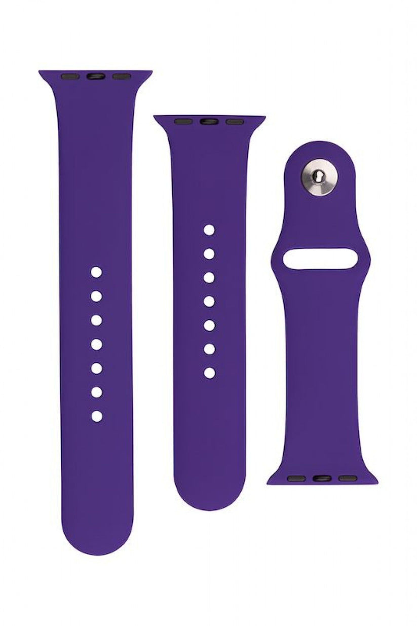 FIXED Silicone Strap Set for Apple Watch 38/40/41 mm, dark p