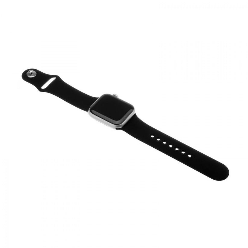 Bracelete Apple Watch FIXED em silicone 38 a 41 mm - Preto