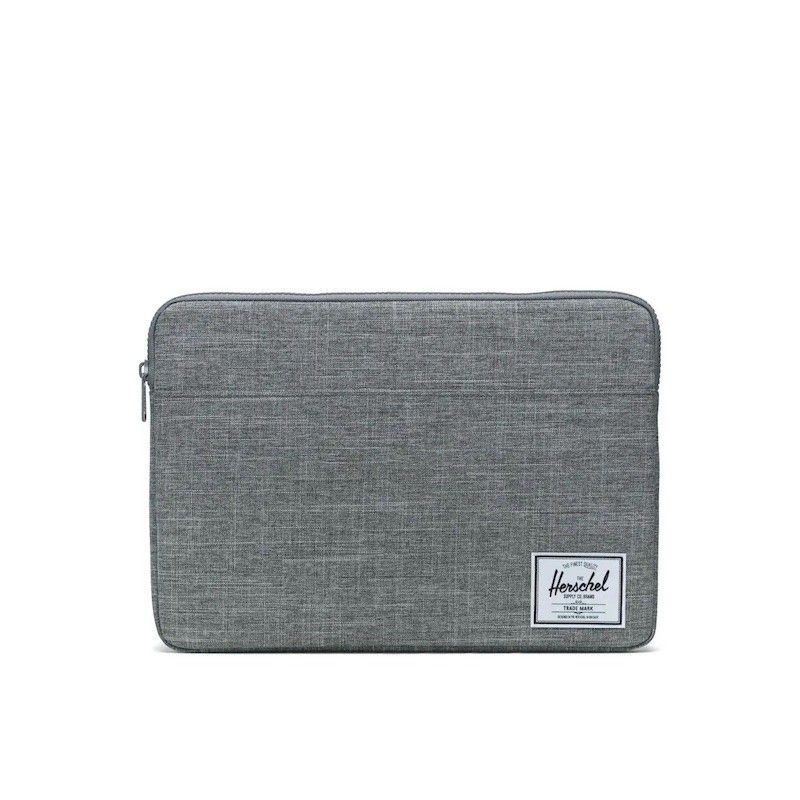 HERSCHEL SLEEVE Anchor 15-16" Raven Crosshatch