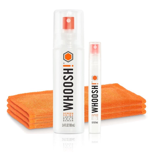 Kit de limpeza WHOOSH DUO 100ml + WHOOSH POCKET 8ml