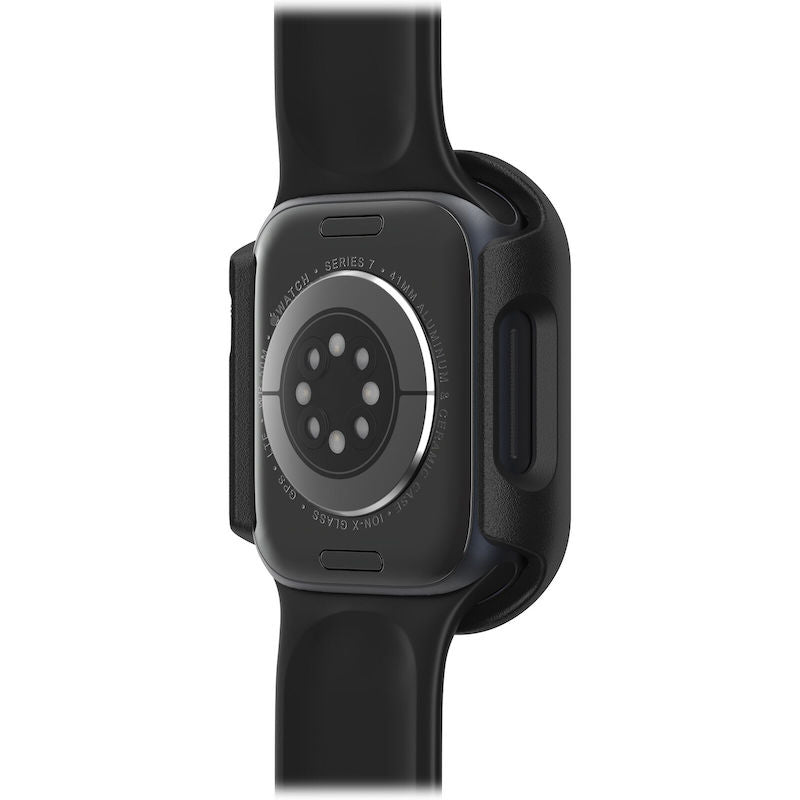 Capa de proteção para Apple Watch 8/7 de 41 mm (relógio e ecrã))- Preto