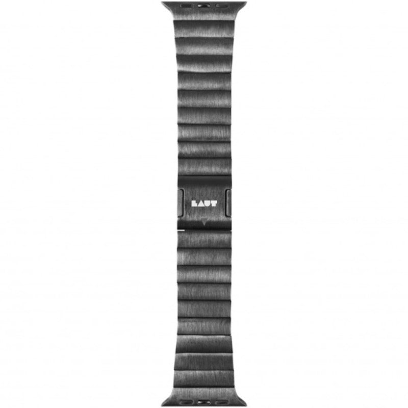 Bracelete para Apple Watch Laut Links 2.0, 42 a 49 mm- Preto