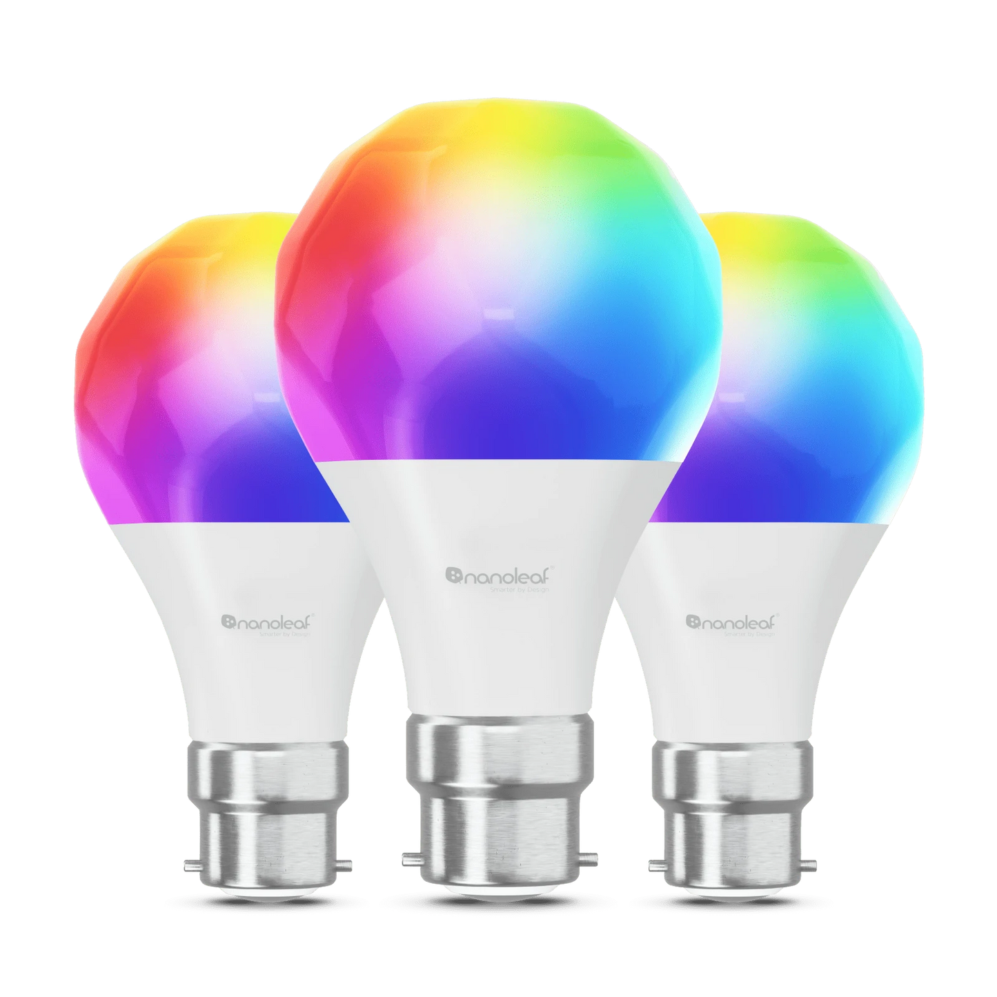 Nanoleaf - Lâmpada A60/E27 (3x pack) Matter