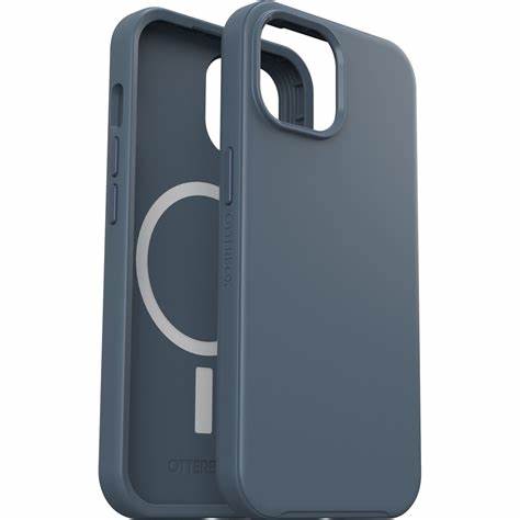 Capa para iPhone 15 OtterBox Symmetry MagSafe - Azul