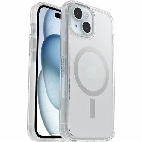 OtterBox Symmetry Clear MagSafe iPhone 15