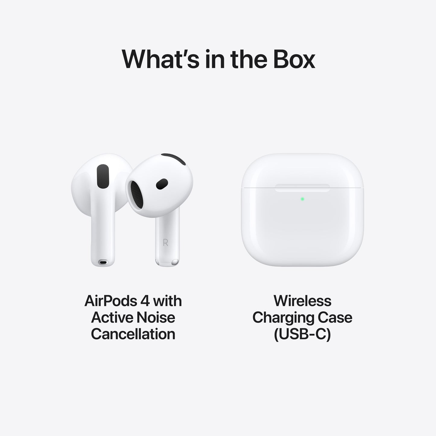 AirPods 4 com Cancelamento ativo de ruído