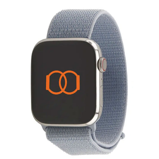 Bracelete desportiva para Apple Watch Band-Band de 45/46 mm - Blue Cloud